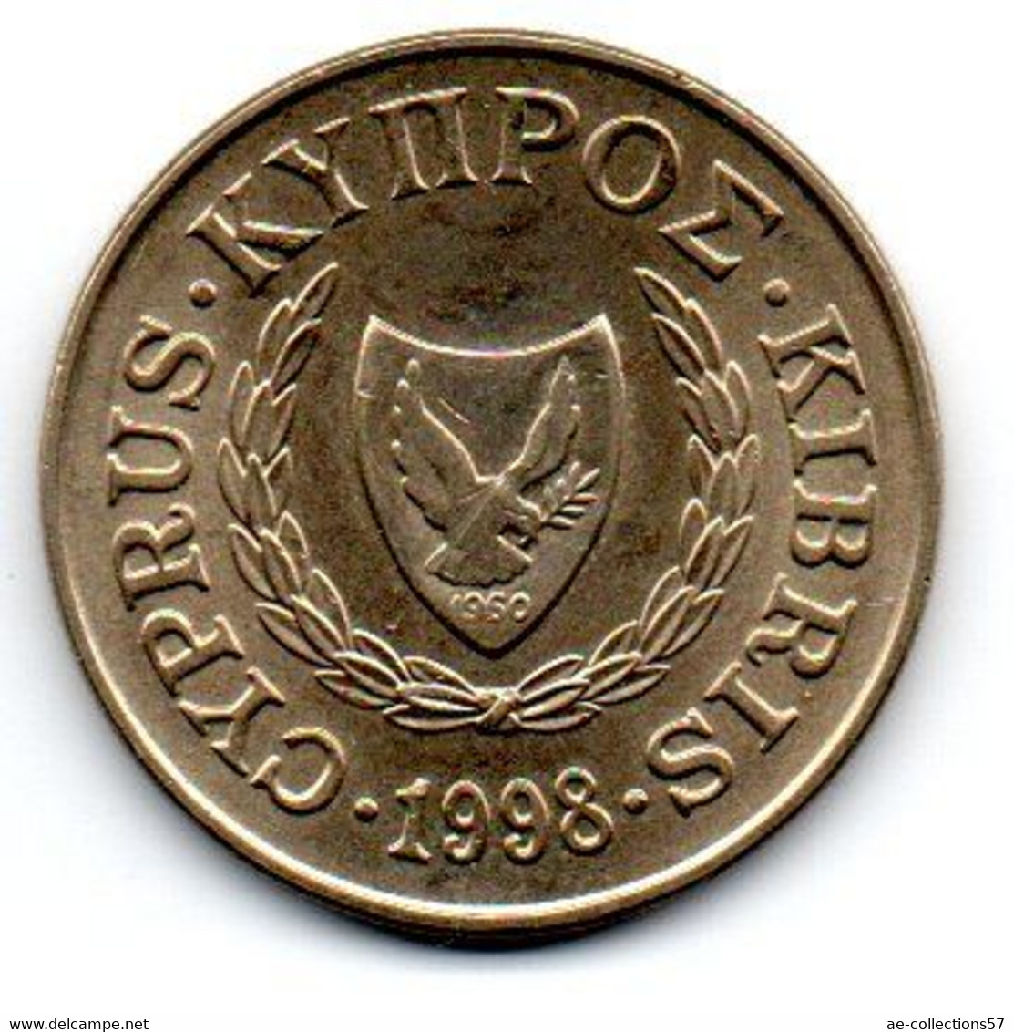 Chypre -  20 Mils 1998 - SUP - Cyprus