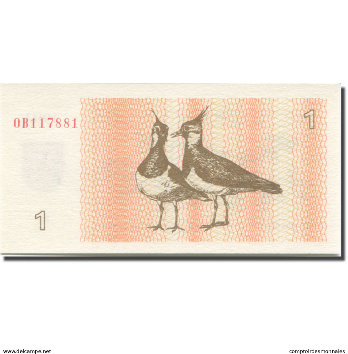 Billet, Lithuania, 1 (Talonas), 1991, KM:39, NEUF - Litauen