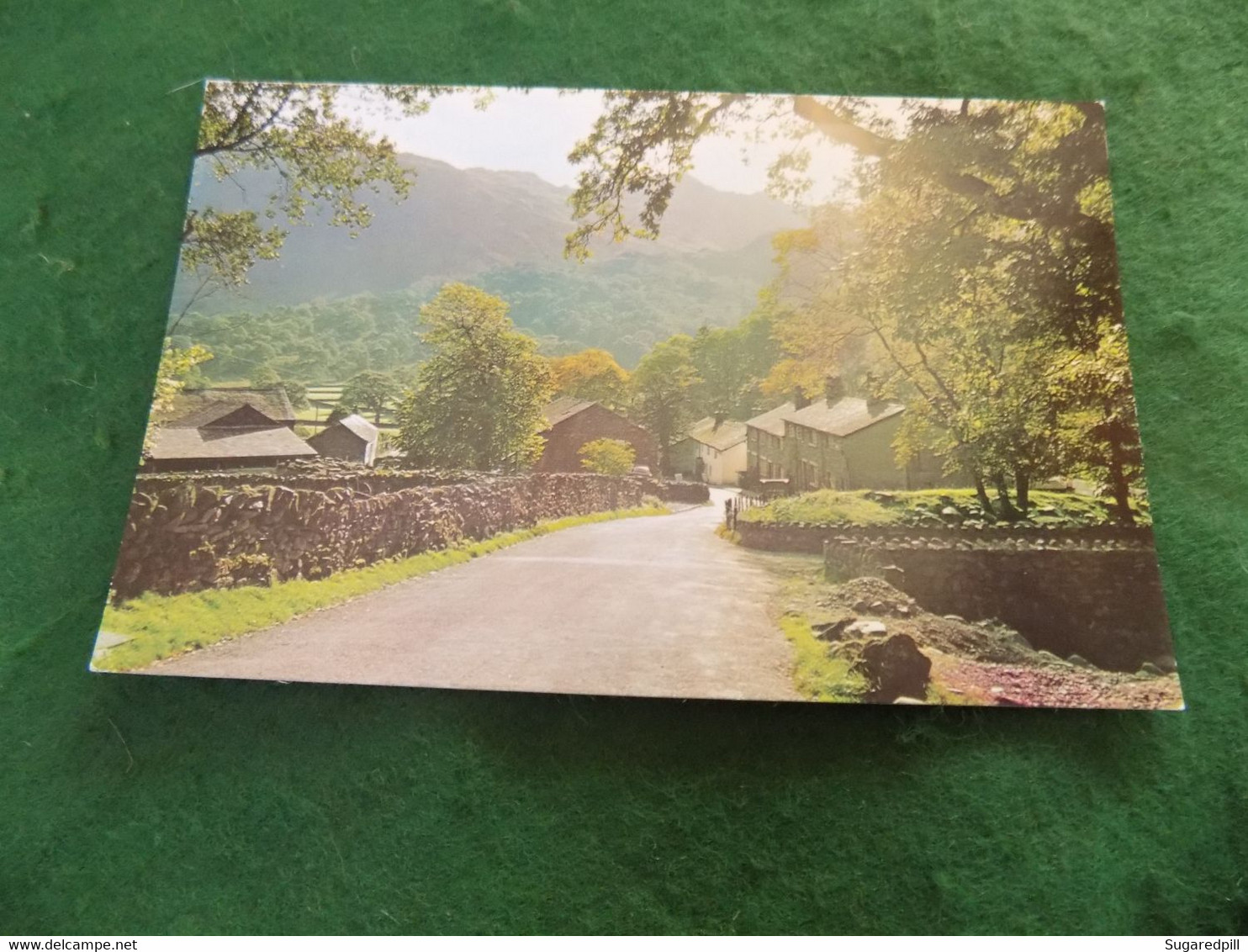 VINTAGE UK CUMBRIA: BORROWDALE Seatoller From Honister Pass Colour Dennis - Borrowdale