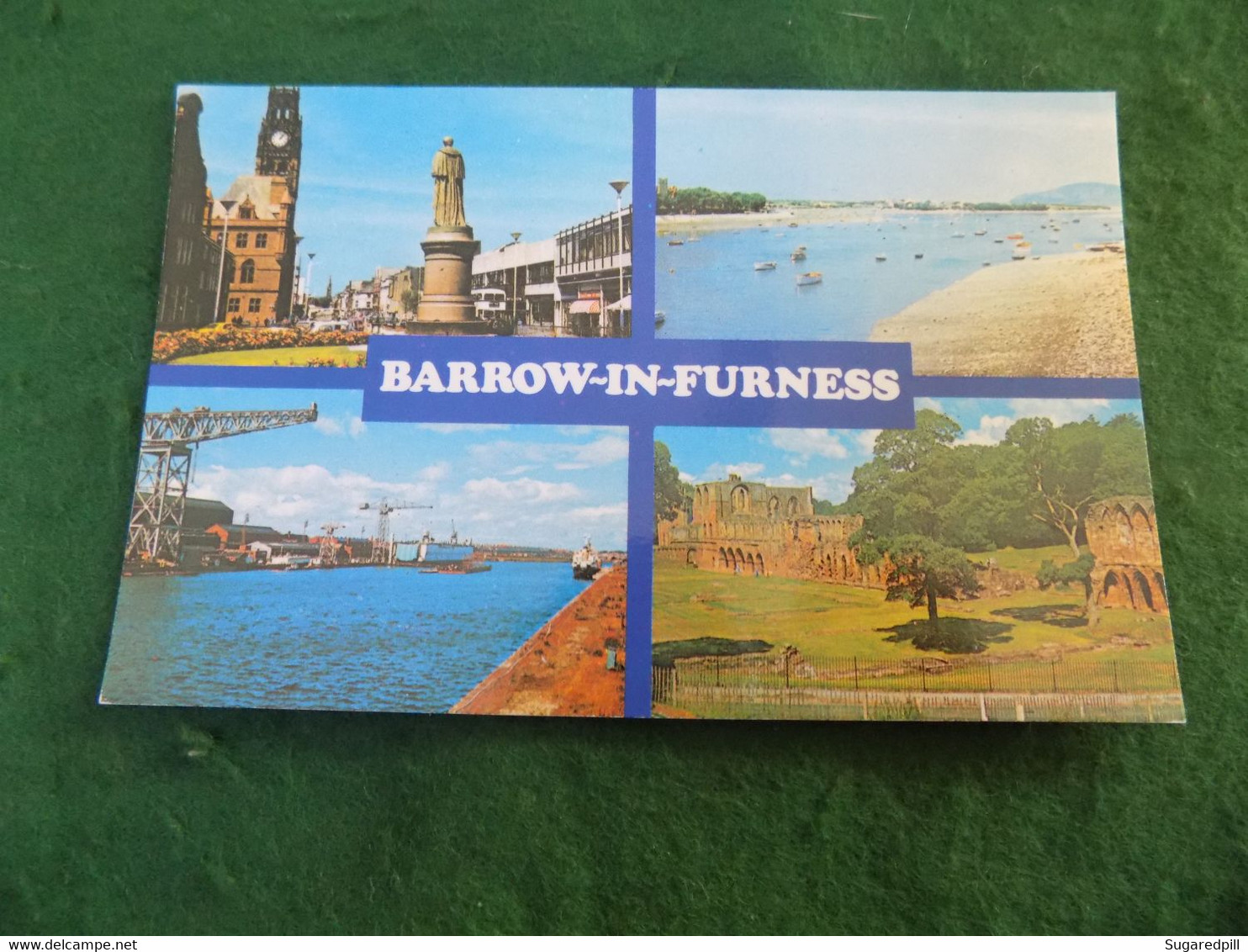 VINTAGE UK CUMBRIA: BARROW IN FURNESS Multi View Colour - Barrow-in-Furness