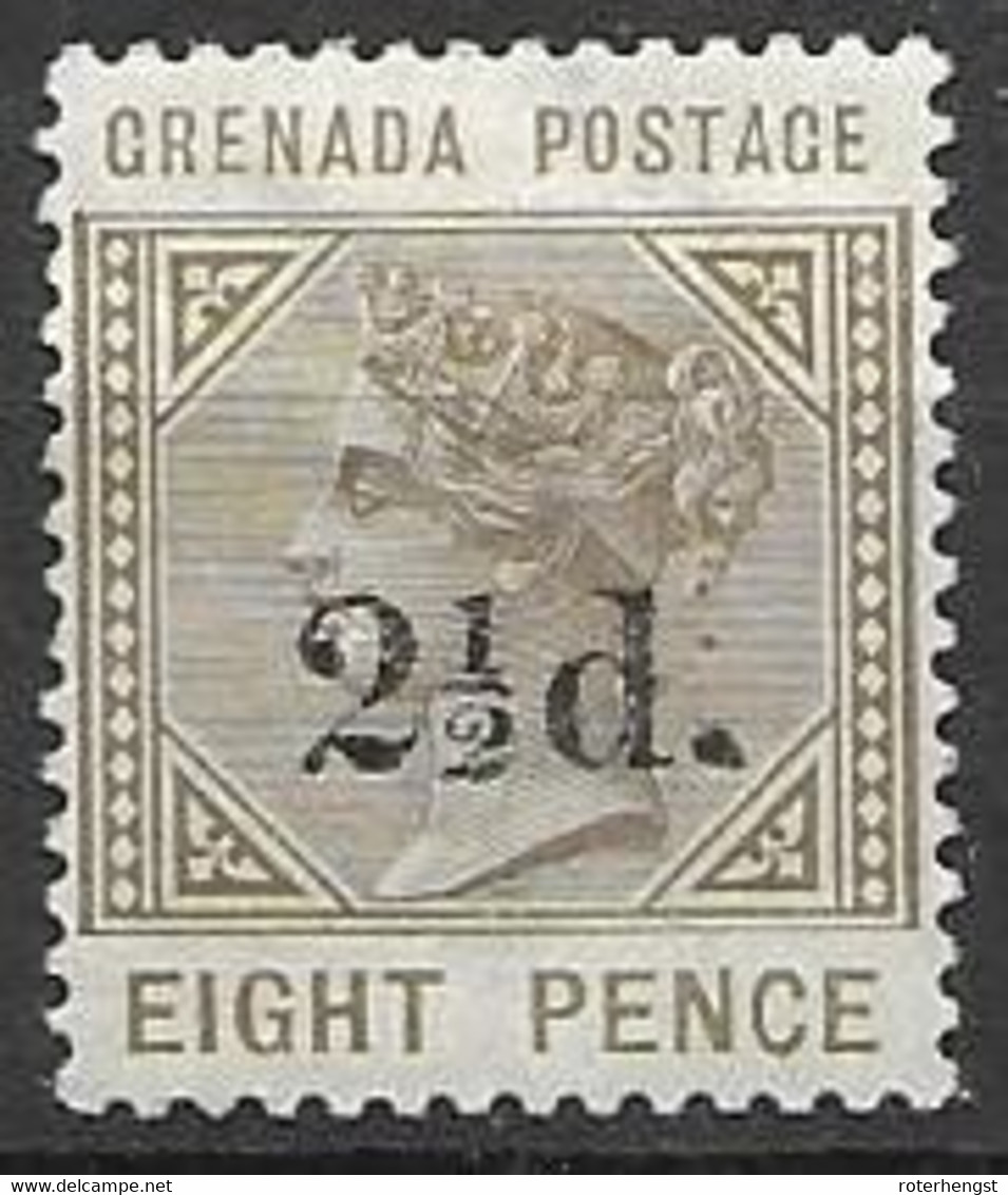 Grenada Mh * 1mm Thin Part 25 Euros - Grenade (...-1974)