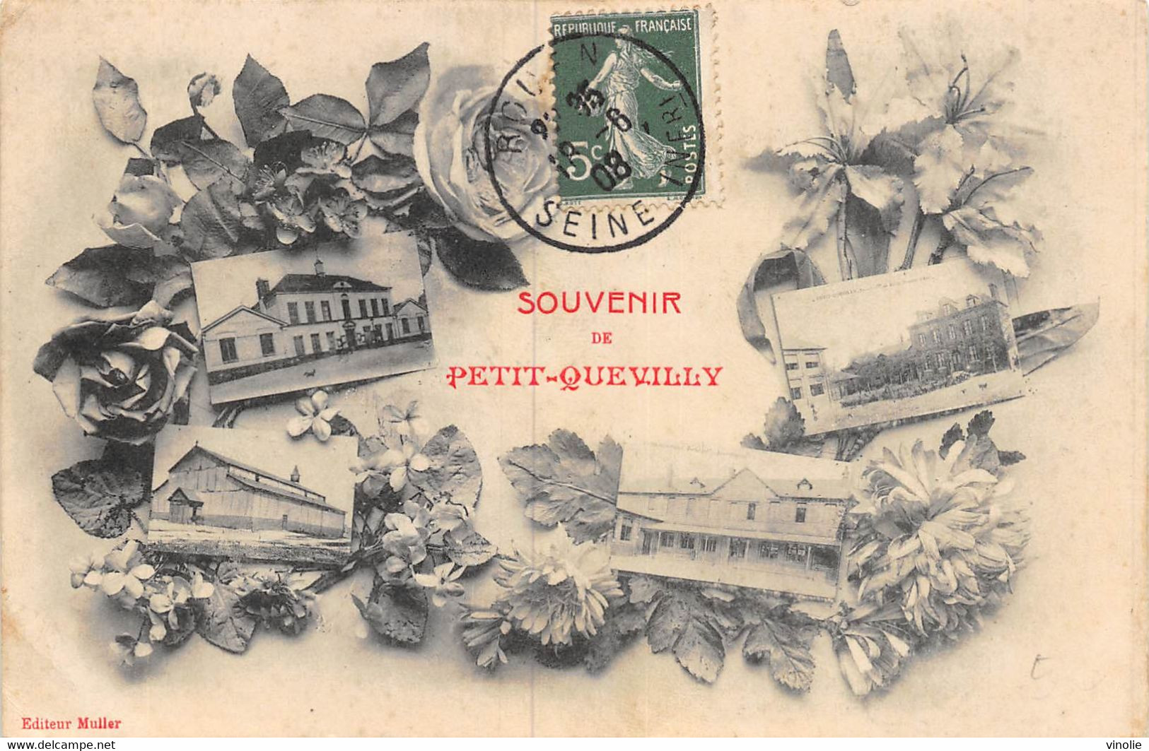 21-4348 : LE PETIT-QUEVILLY. VUES MULTIPLES. SOUVENIR DE ... - Le Petit-Quevilly