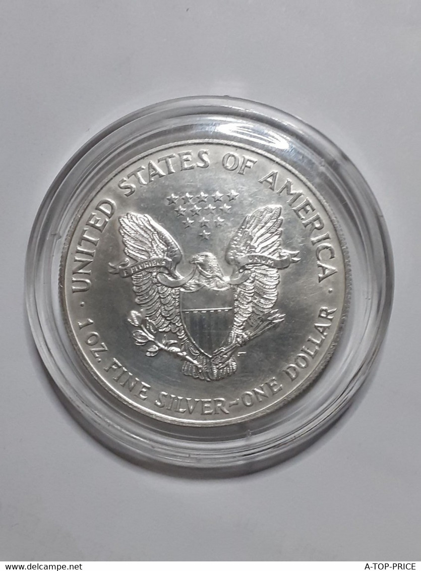 ONE DOLLAR EAGLE1999 En ARGENT. - Other - America