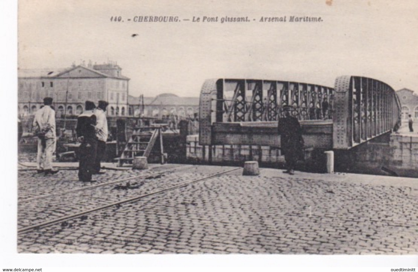 Le Pont Glissant De Cherbourg. - Bridges