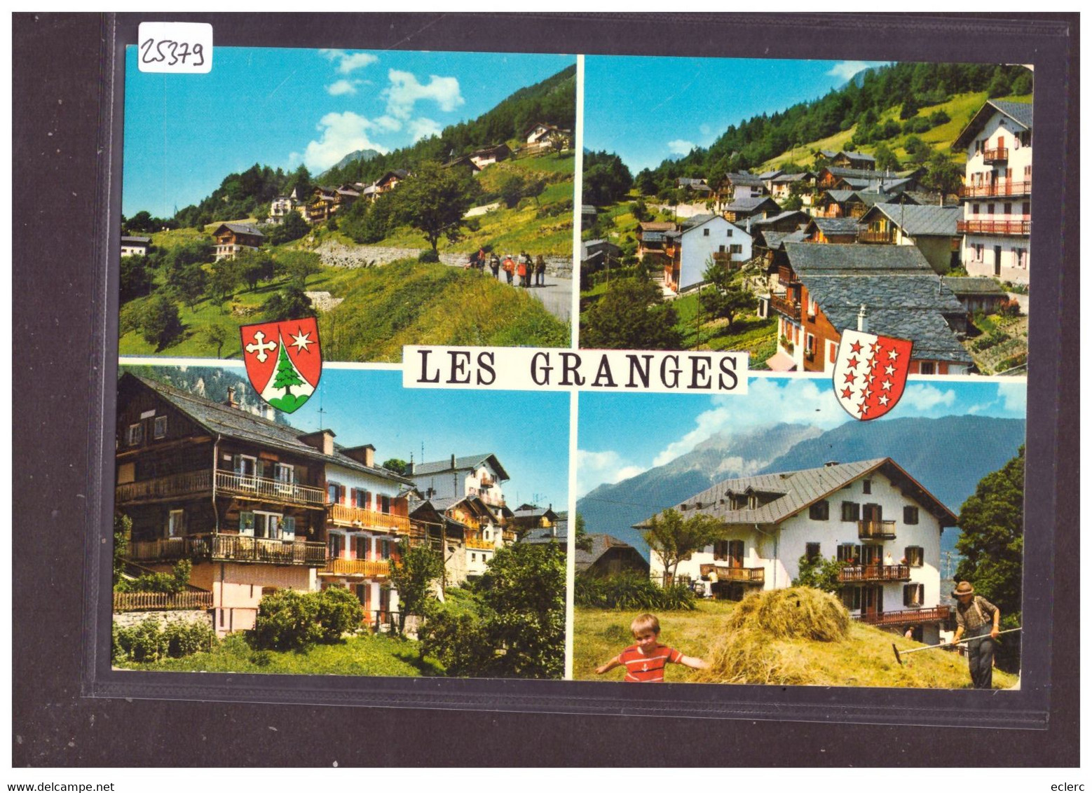 CARTE MODERNE - LES GRANGES SUR SALVAN - TB - Granges