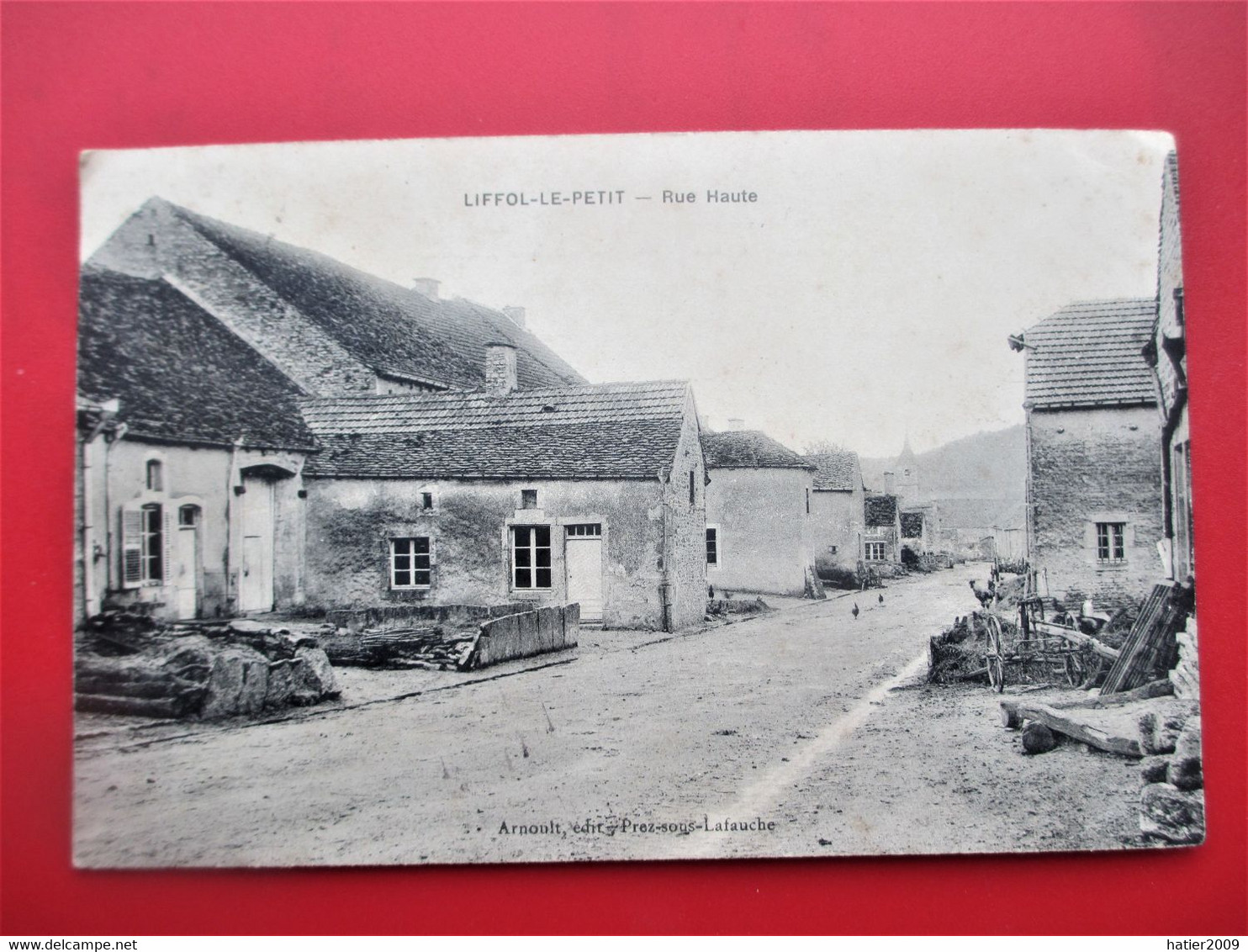 LIFFOL LE PETIT  - Rue Haute - En 1907 - TBE - Other & Unclassified