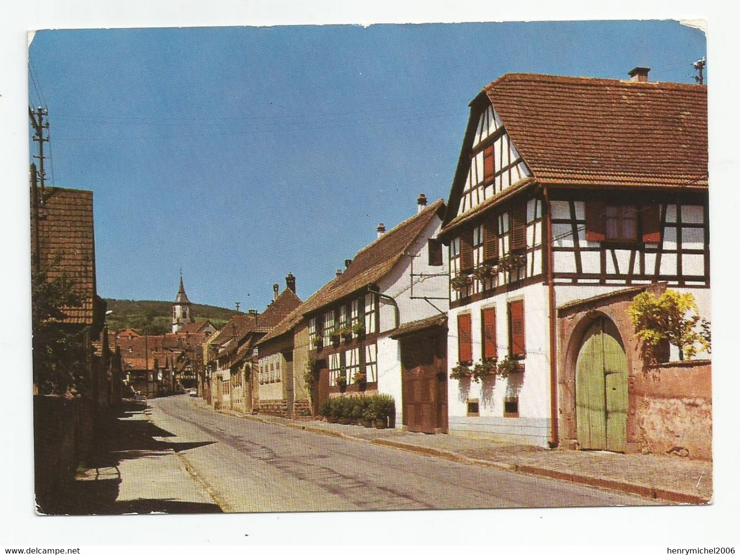 67 Bas Rhin Bischoffsheim  Rue Route - Sonstige & Ohne Zuordnung