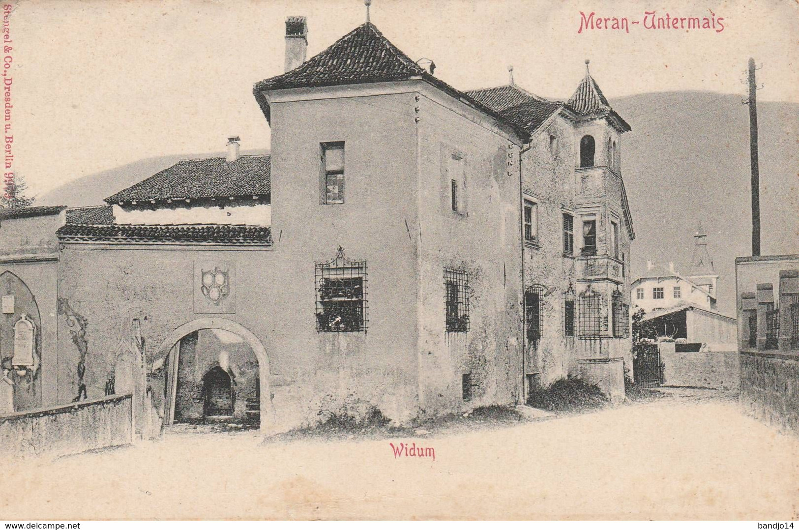 Meran -  Widum  - Scan Recto-verso - Merano