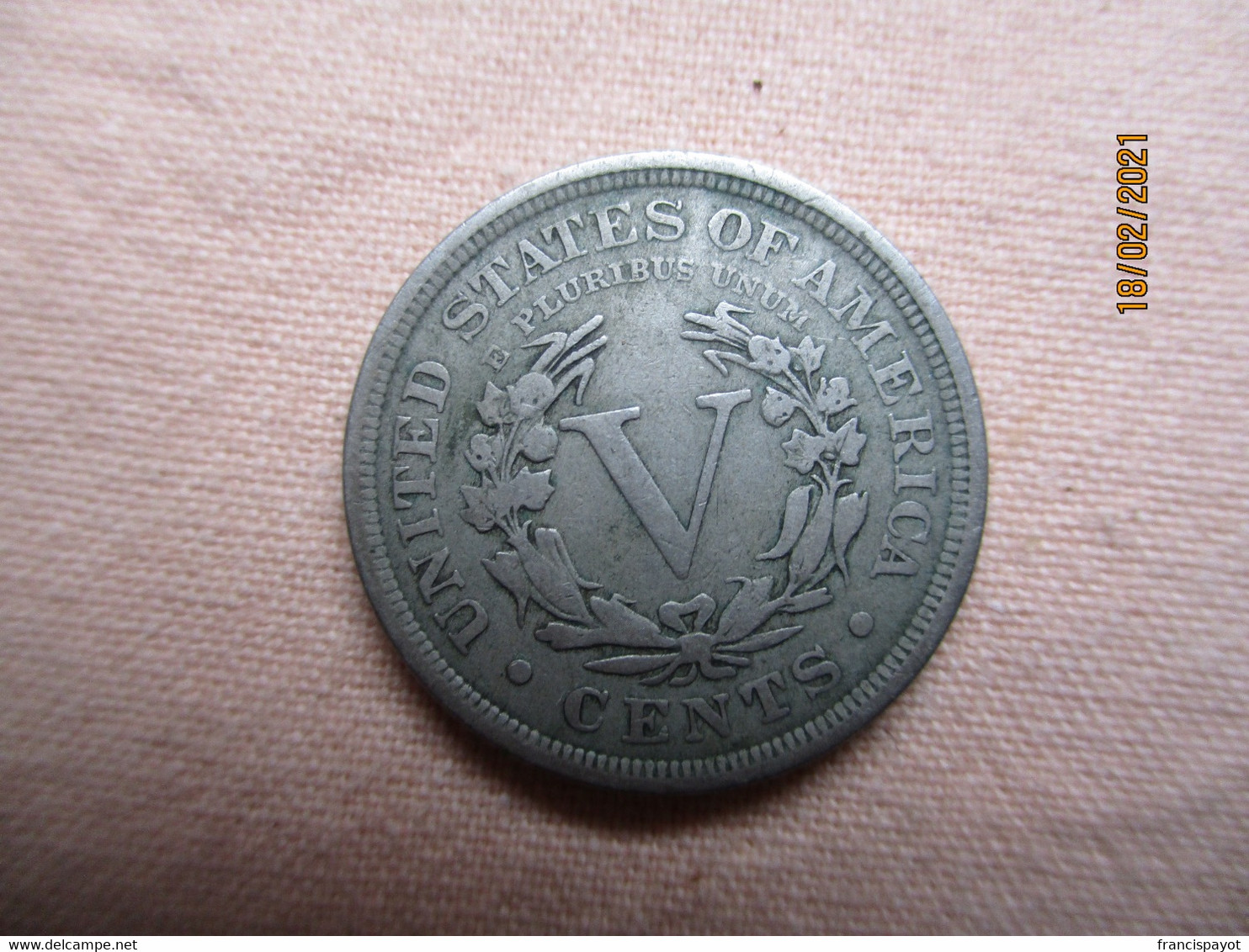 USA: 5 Cents 1901 "V Nickel" - 1883-1913: Liberty (Libertà)
