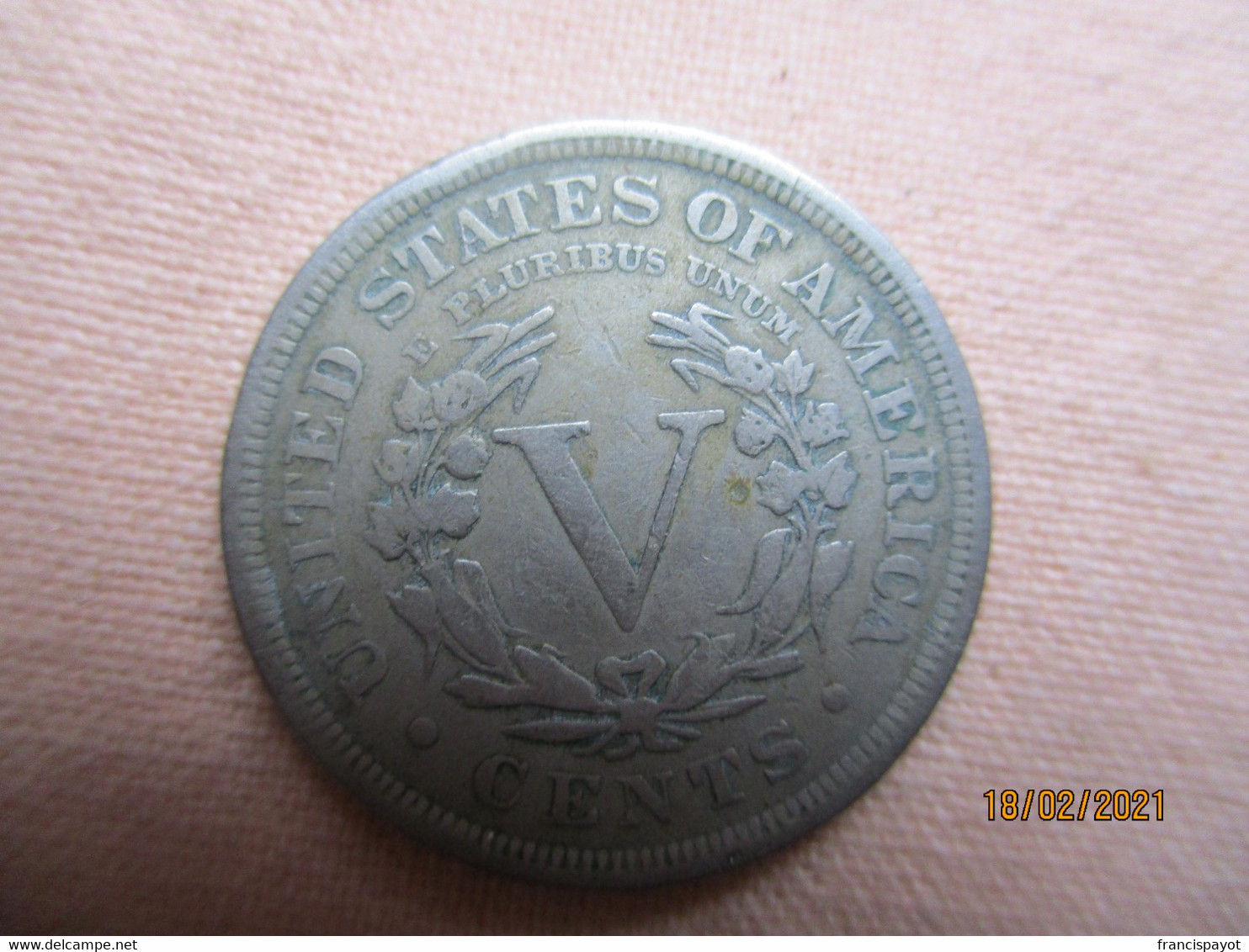 USA: 5 Cents 1902 "V Nickel" - 1883-1913: Liberty (Libertà)