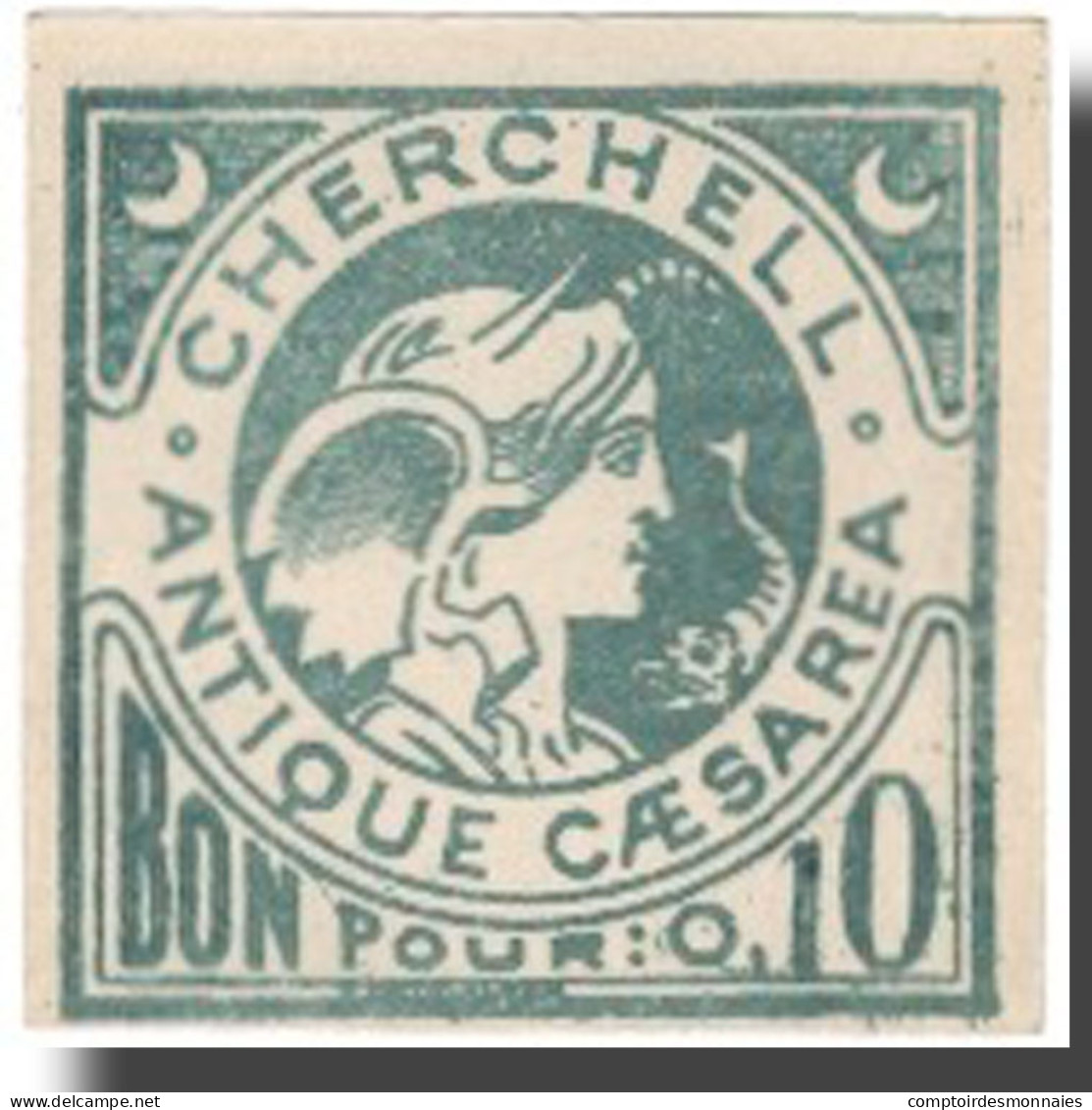 Billet, Algeria, 10 Centimes, Chambre De Commerce, SPL - Algérie