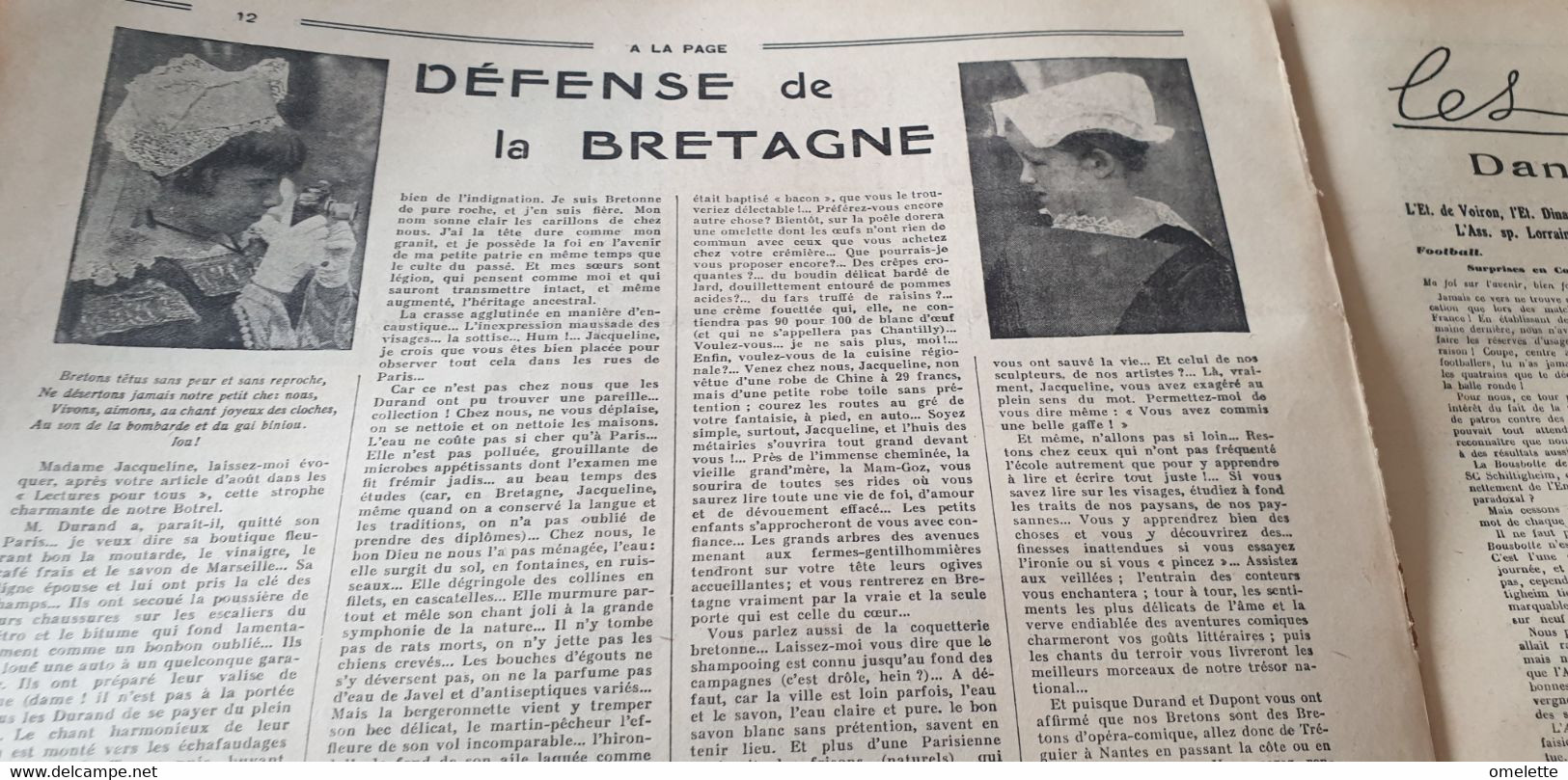 PAGE 34/ JEU ECHECS/COPEAU /MAX REGNIER TAVERNES HYERES/LONDRES MELBOURNE AVION /DEFENSE BRETAGNE /RUGBY BAYONNE