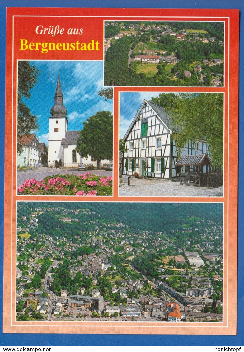 Deutschland; Bergneustadt; Multibildkarte - Bergneustadt