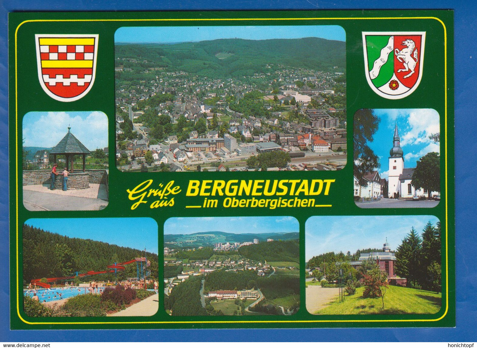 Deutschland; Bergneustadt; Multibildkarte - Bergneustadt