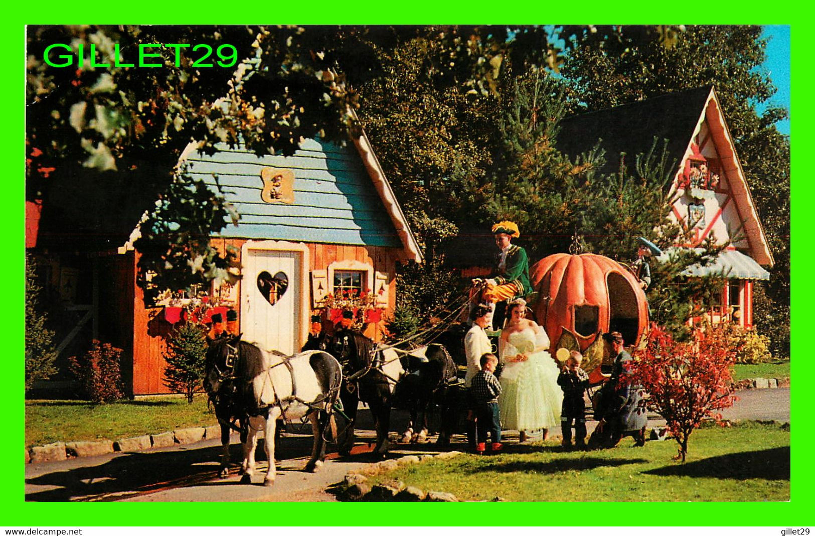 LAKE GEORGE, NY - STORYTOWN U.S.A. - GHOST TOWN AND JUNGLE LAND - DEXTER PRESS INC - - Lake George