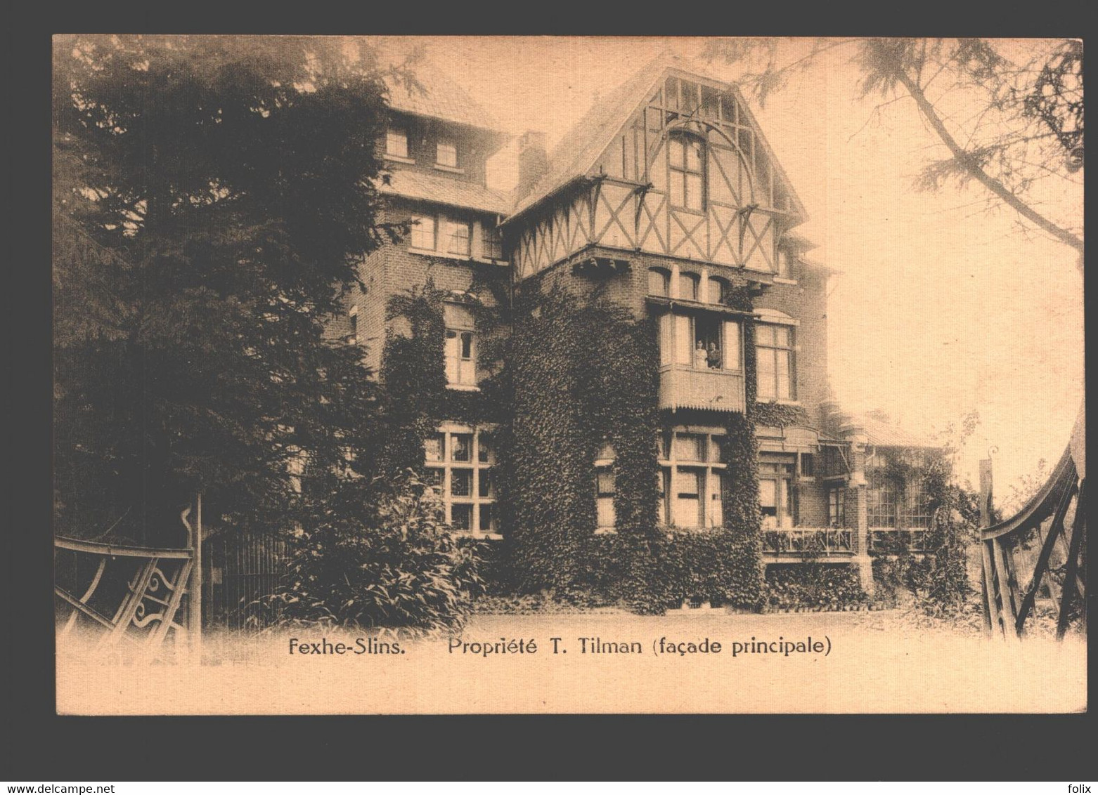 Fexhe-Slins - Propriété T. Tilman - Façade Principale - Juprelle