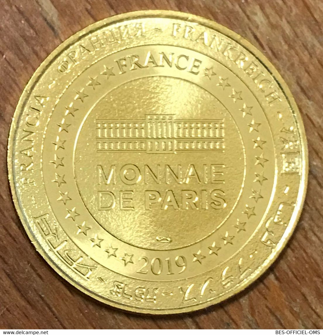 60 CHÂTEAU DOMAINE DE CHANTILLY MDP 2019 MÉDAILLE SOUVENIR MONNAIE DE PARIS JETON TOURISTIQUE MEDALS COINS TOKENS - 2019