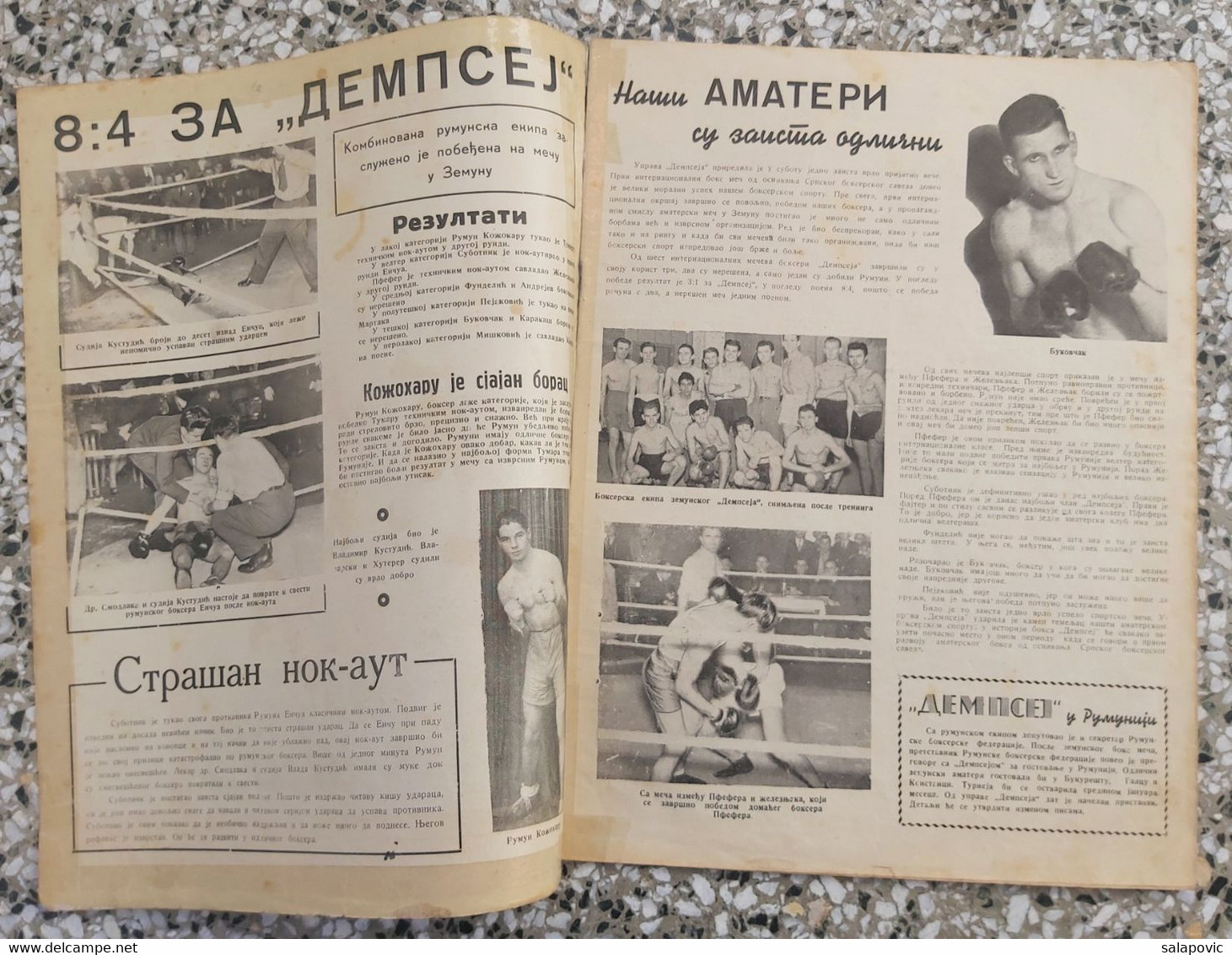 SPORTSKA REVIJA BR.40, 1940 KRALJEVINA JUGOSLAVIJA, NOGOMET, FOOTBALL, KINGDOM YUGOSLAVIA - Livres