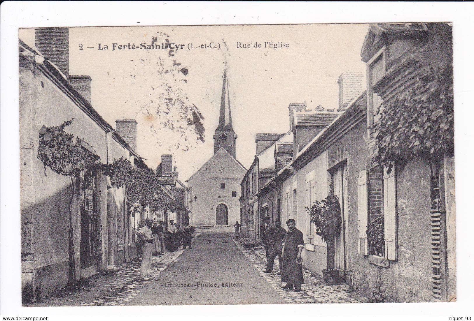 2 - La Ferté-Saint-Cyr - Rue De L'Eglise - Autres & Non Classés