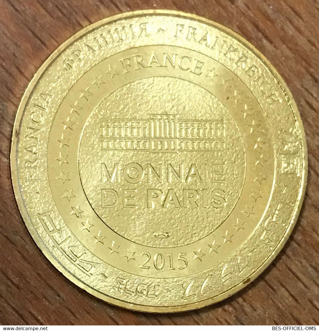 60 PLAILLY PARC ASTERIX ASTERIX MDP 2015 MÉDAILLE SOUVENIR MONNAIE DE PARIS JETON TOURISTIQUE MEDALS COINS TOKENS - 2015