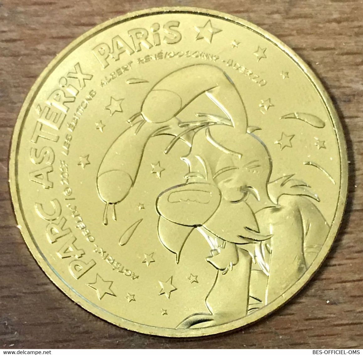 60 PLAILLY PARC ASTERIX IDEFIX 2017 MÉDAILLE SOUVENIR MONNAIE DE PARIS JETON TOURISTIQUE MEDALS COINS TOKENS - 2017