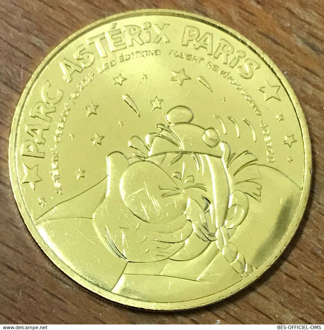 60 PLAILLY PARC ASTERIX OBELIX MDP 2017 MÉDAILLE SOUVENIR MONNAIE DE PARIS JETON TOURISTIQUE MEDALS COINS TOKENS - 2017