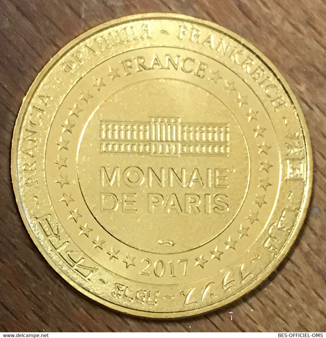 60 PLAILLY PARC ASTERIX FALBALA MDP 2017 MÉDAILLE SOUVENIR MONNAIE DE PARIS JETON TOURISTIQUE MEDALS COINS TOKENS - 2017