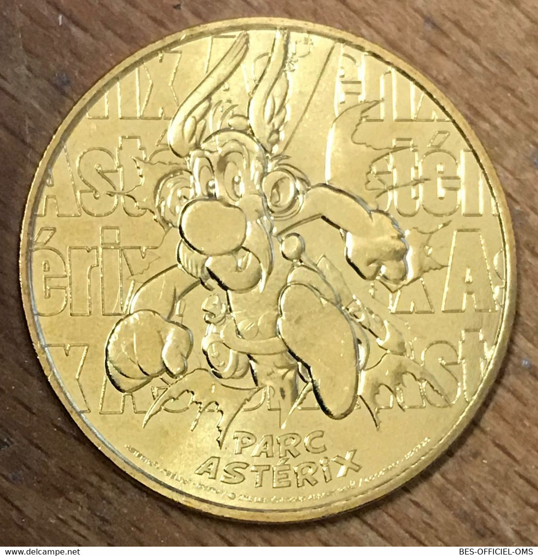 60 PLAILLY PARC ASTERIX ASTERIX MDP 2018 MÉDAILLE SOUVENIR MONNAIE DE PARIS JETON TOURISTIQUE MEDALS COINS TOKENS - 2018