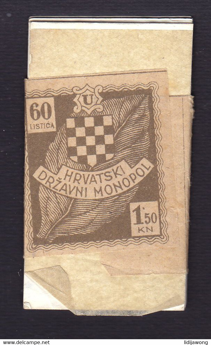 Croatia NDH (1941-1945) WW2 - Rizla - Cigarette Paper Vintage Rolling Paper (see Sales Conditions) - Tabac & Cigarettes