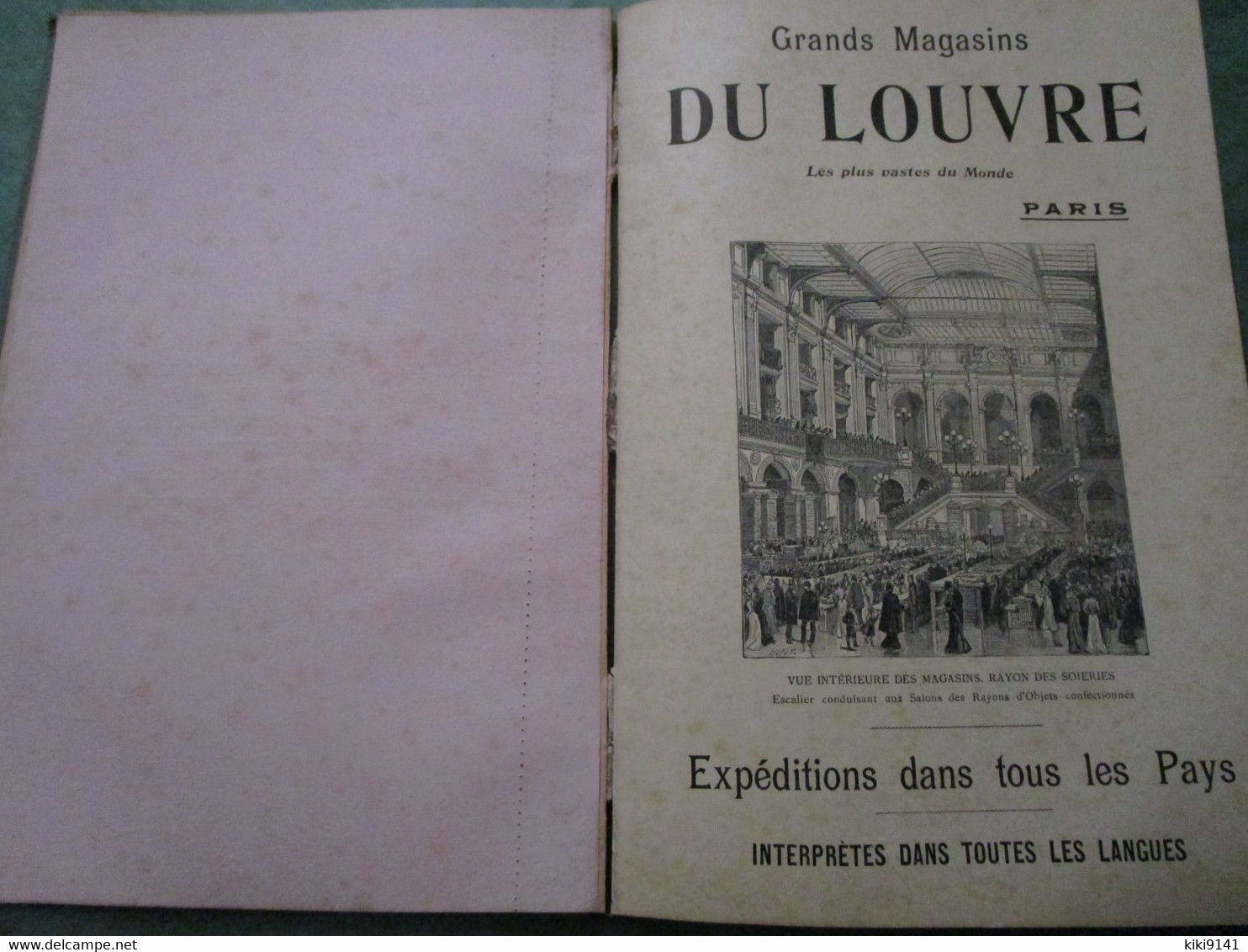 AGENDA 1905 - GRANDS MAGASINS Du LOUVRE (228 Pages + Plan De Paris) - Big : 1901-20