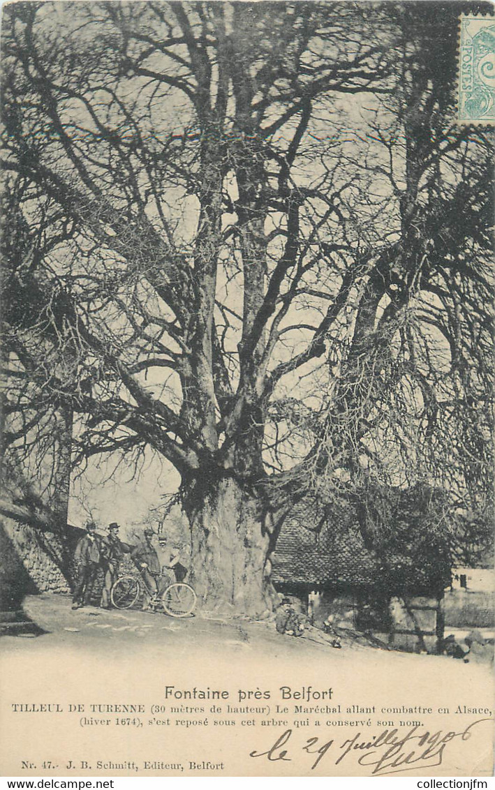 CPA FRANCE 90 "Fontaine, Tilleul De Turenne" - Fontaine