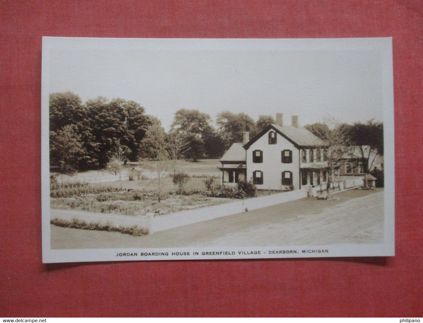 RPPC Jordan Boarding House  Dearborn   Michigan  Ref 4693 - Dearborn