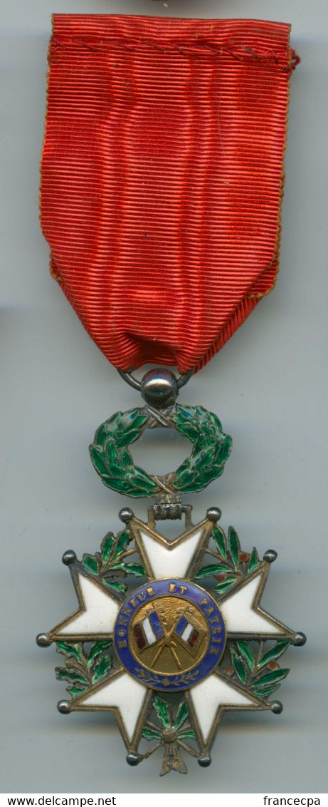 MÉDAILLE MILITAIRE 10 Bis - OFFICIER DE L'ORDRE DE LA LÉGION D'HONNEUR 1870 - Autres & Non Classés