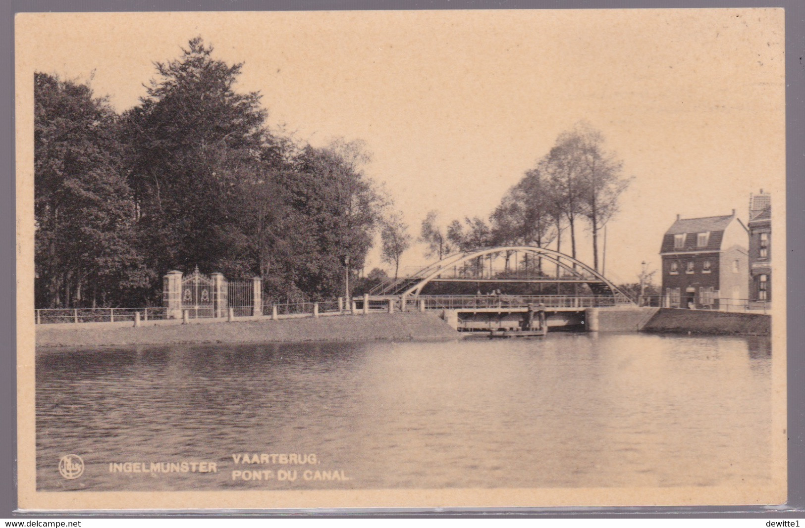 INGELMUNSTER   VAARTBRUG .  Zie  Scan - Ingelmunster