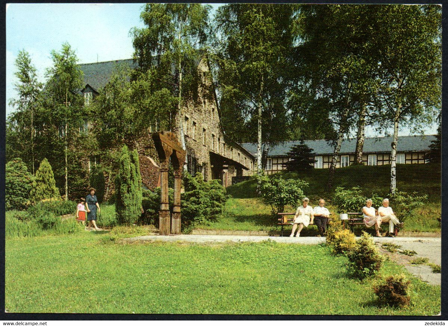 E8608 - TOP Bermsgrün Arbeiterheim - Bild Und Heimat Reichenbach - Schwarzenberg (Erzgeb.)