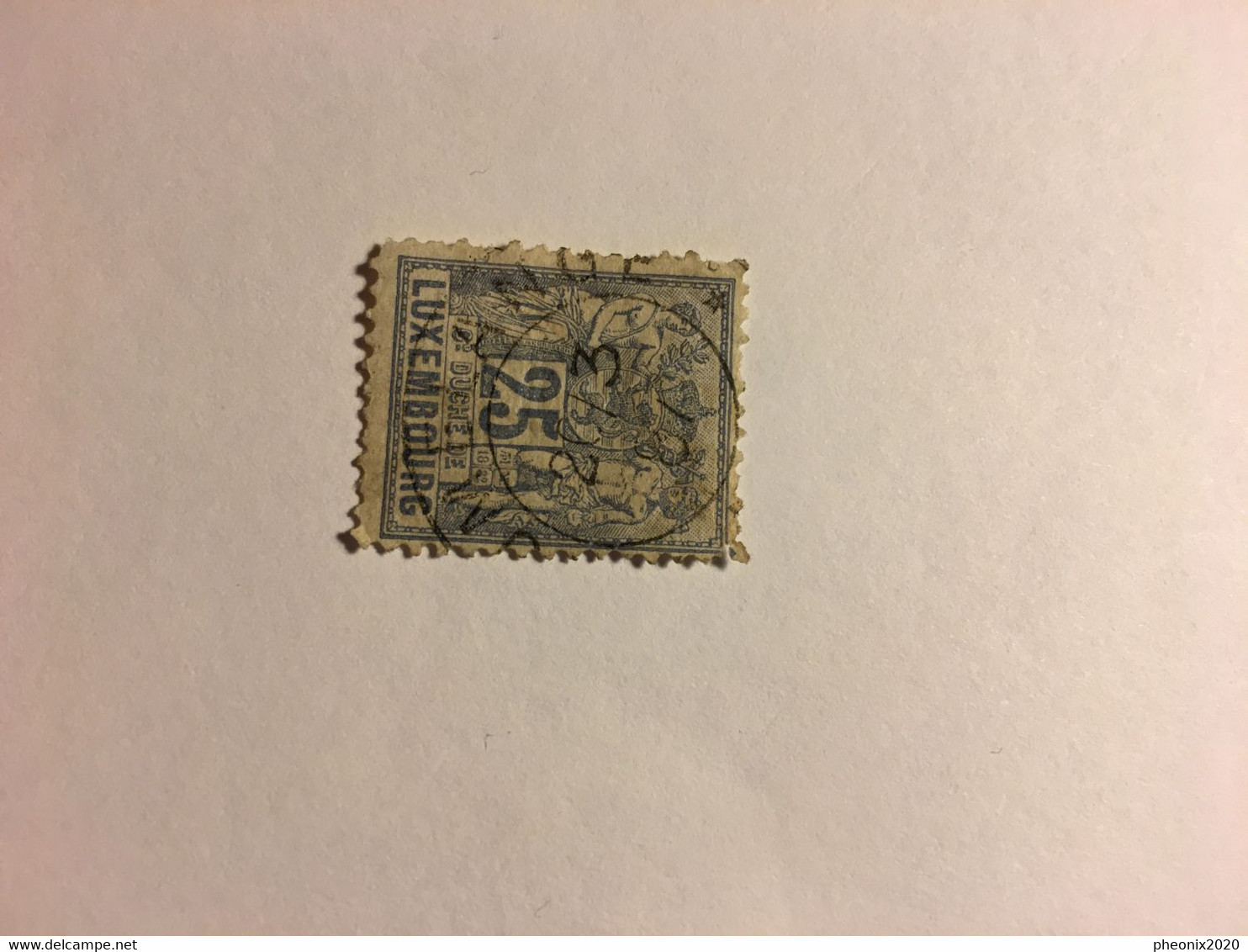 Luxembourg Stamp Used - 1882 Allégorie