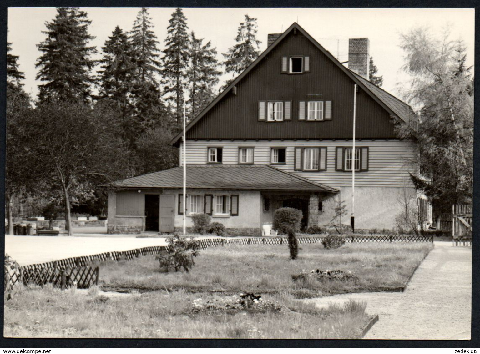 E8630 - TOP Carlsfeld Weitersglashütte - FDGB Heim Otto Hempel - Foto Mende Eibenstock Handabzug - Eibenstock