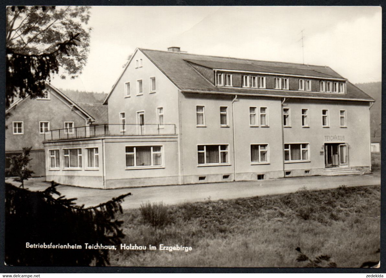 E8631 - Holzhau Betriebsferienheim Teichhaus - W. Kenne - Holzhau