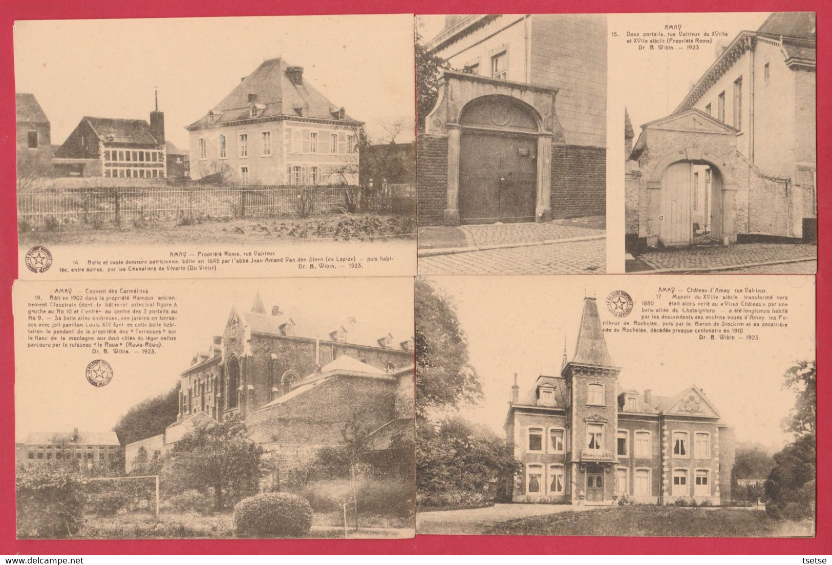 Amay - 4 Cartes Postales ( Voir Verso ) - Amay