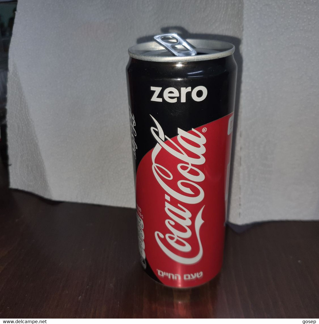 Israel-coca Cola-ZERO-(330mil)-used - Cans