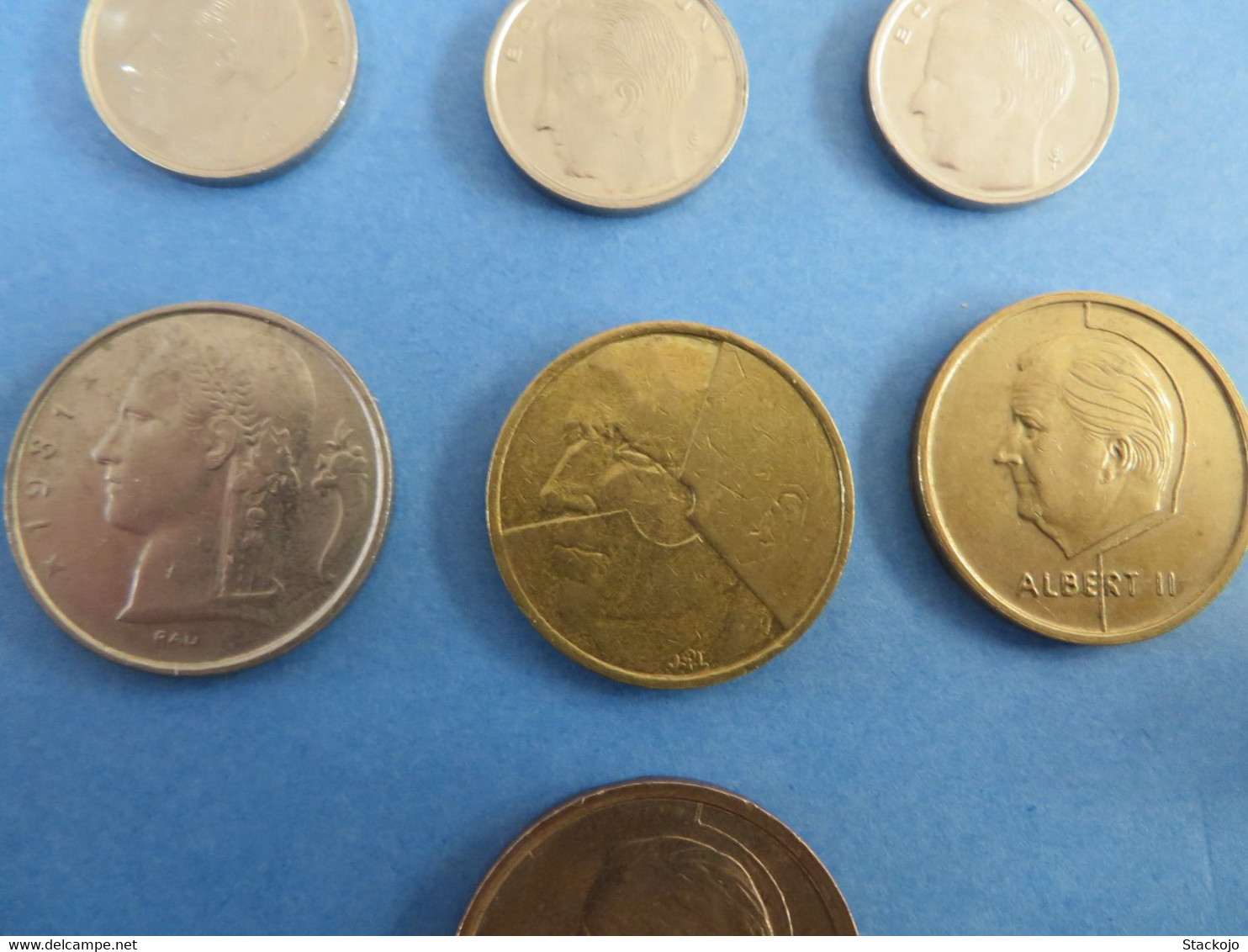 Pièces de monnaie Belge