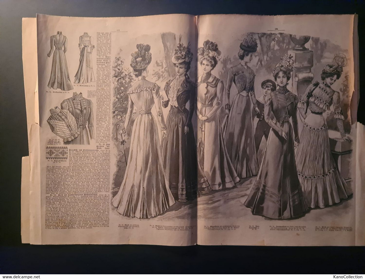 Mode Und Haus – Illustrirtes Universalblatt Für Die Familie, Berlin, 16. Jahrgang, Nr. 13, 3. Juli 1900, 8 Seiten - Moda