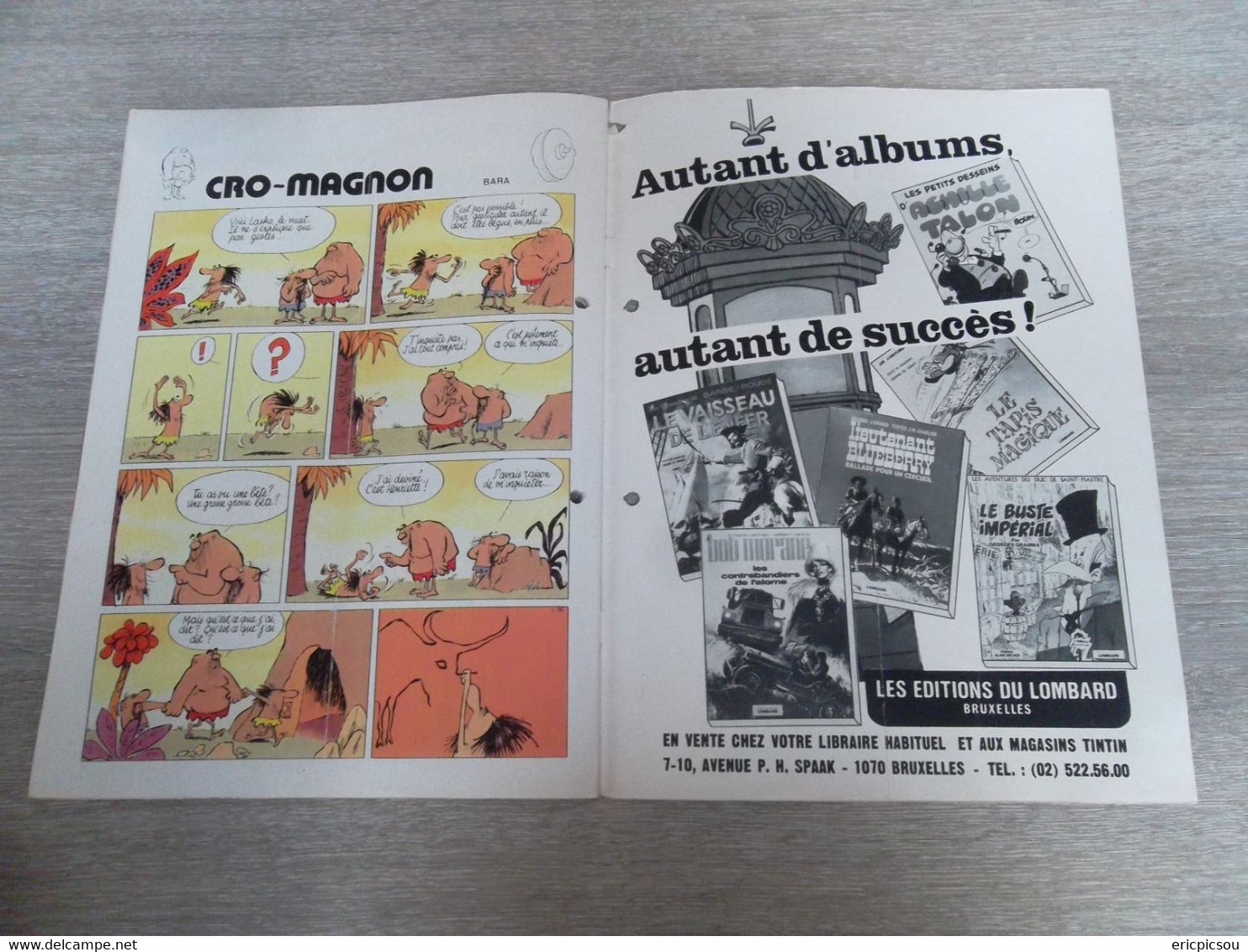 Tintin ( Magazine L'hebdomadaire ) 1974 N°42