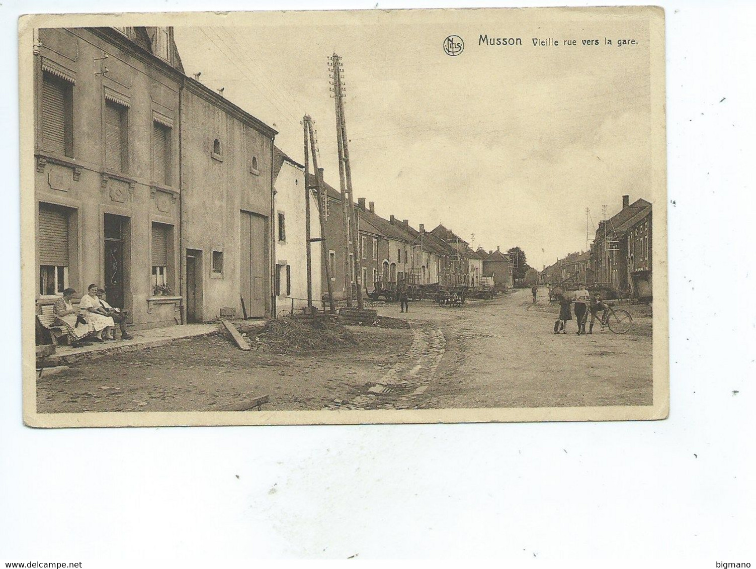 Musson Vieille Rue Vers La Gare - Musson