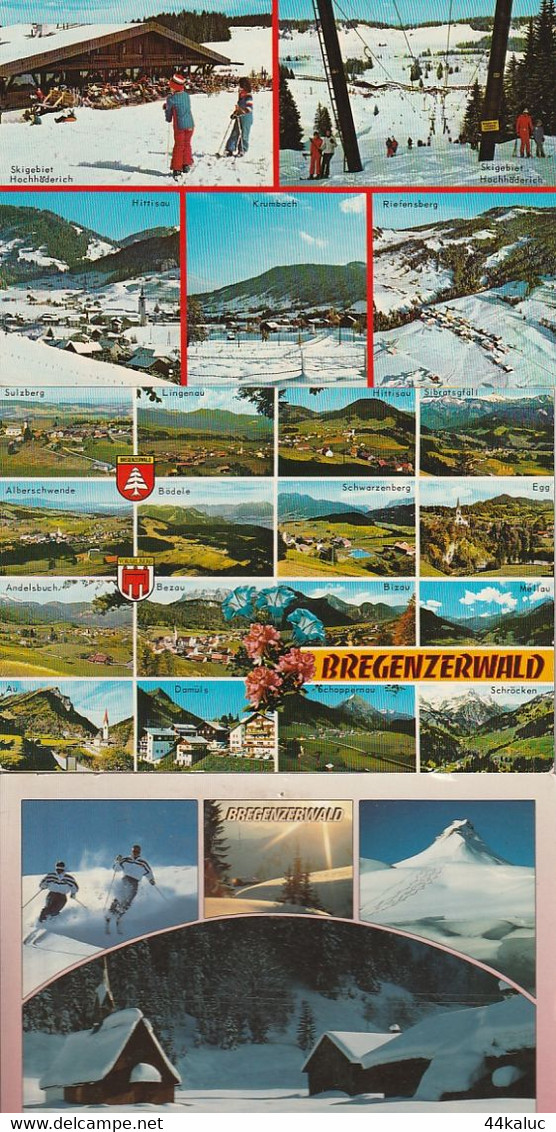 Un Lot De 10 Cartes Postales De BREGENZERWALD - Bregenzerwaldorte