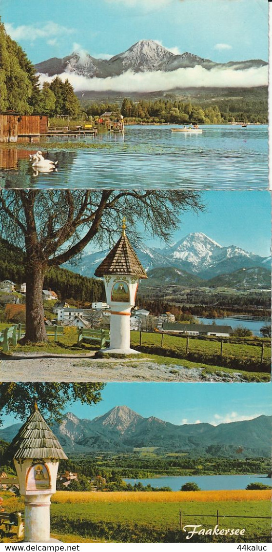 Un Lot De 10  Cartes Postales De FAAKER SEE - Faakersee-Orte