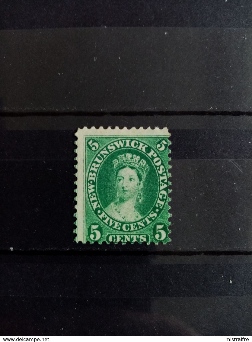NOUVEAU-BRUNSWICK. 1860. N° 6 NEUF SANS Charnière. Reine VICTORIA . Côte YT 2020 : 25,00 € - Unused Stamps