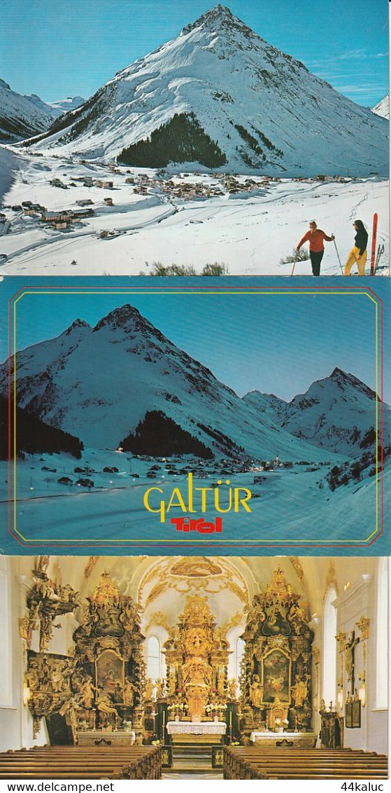 Un Lot De 10 Cartes Postales De GALTUR - Galtür