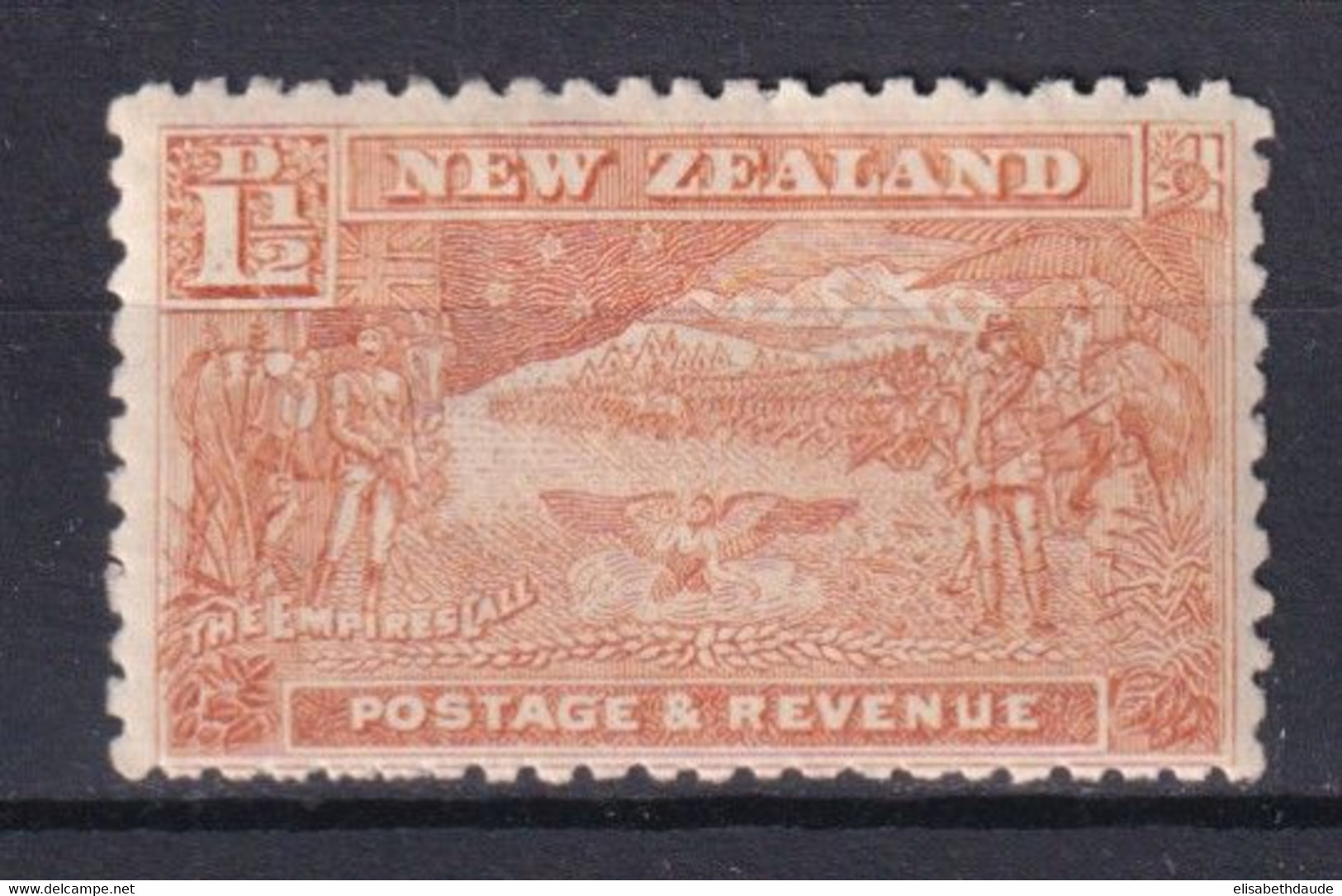 NEW ZEALAND - 1900 - YVERT N° 99 * MH - COTE = 15 EUR. - - Ongebruikt