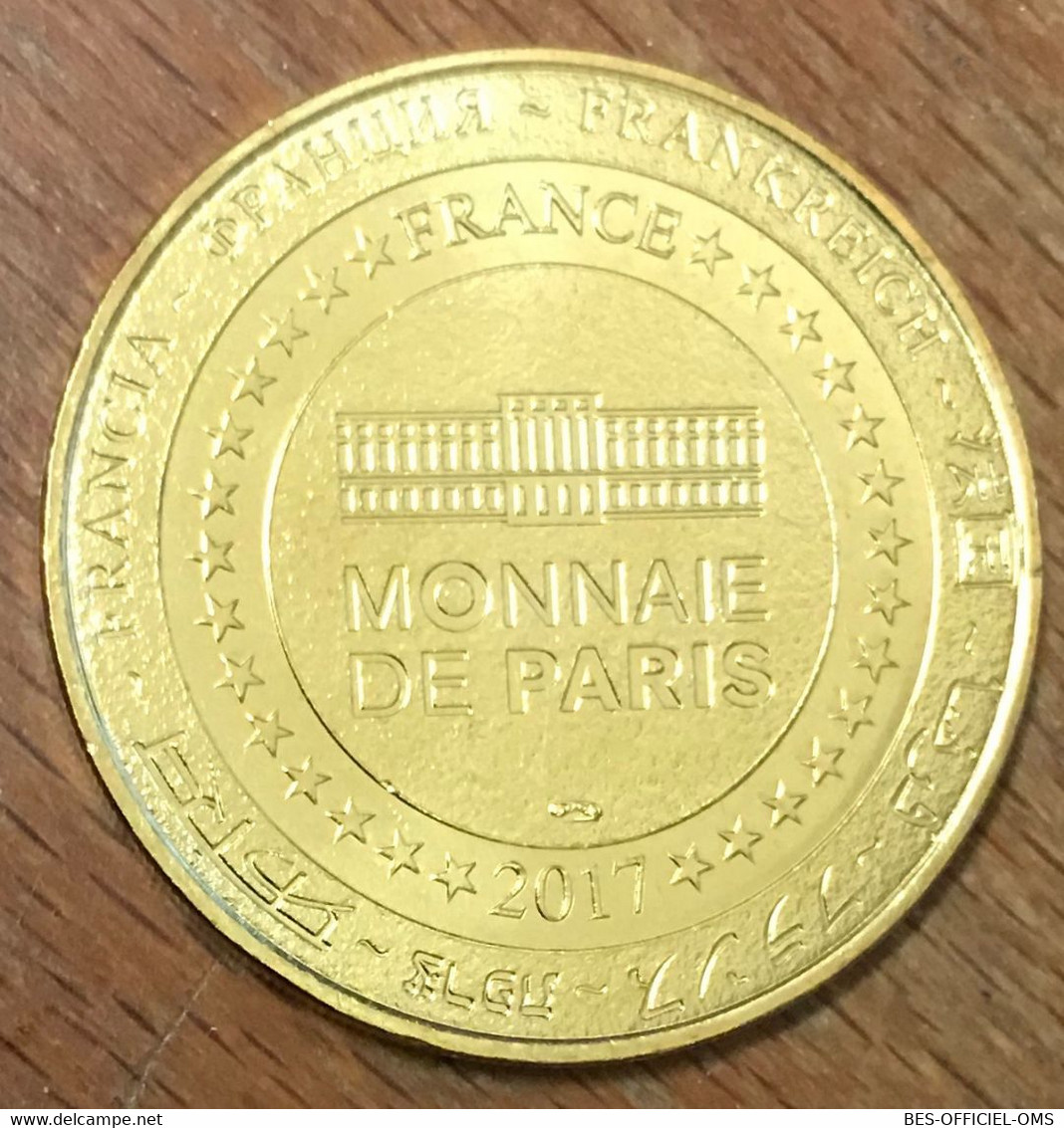 62 BOULOGNE SUR MER REQUIN TAUREAU NAUSICAÄ MDP 2017 MEDAILLE MONNAIE DE PARIS JETON TOURISTIQUE MEDALS COINS TOKENS - 2017